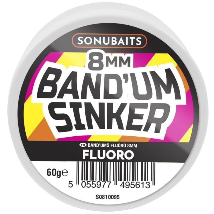 Sonubaits Band'um Sinkers Fluoro 8mm
