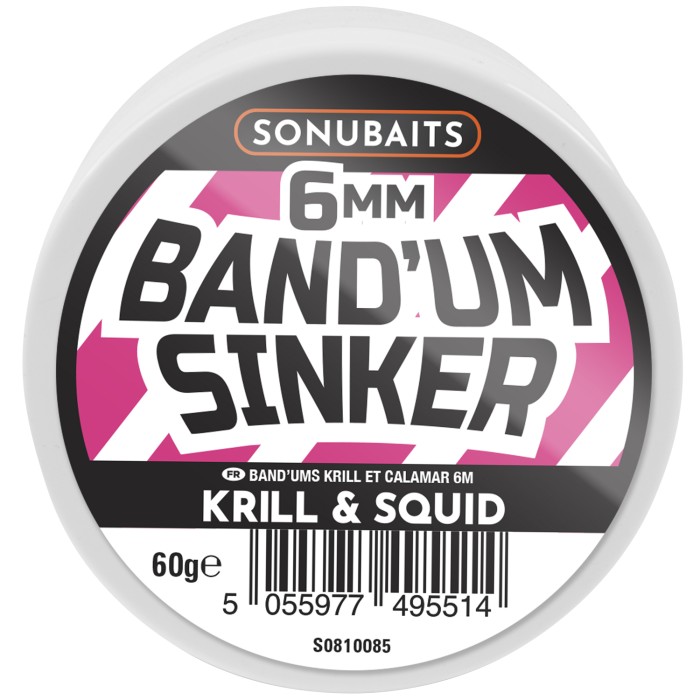 Sonubaits Band'um Sinkers Krill & Squid 6mm
