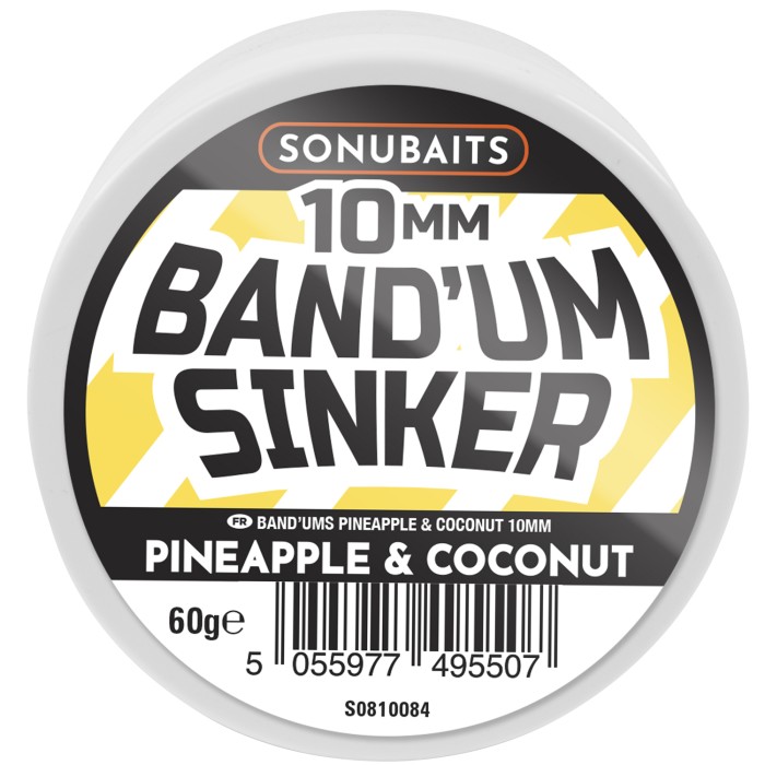 Sonubaits Band'um Sinkers Pineapple & Coconut 10mm