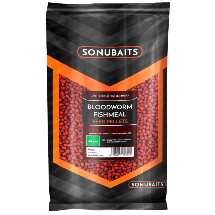 Sonubaits Bloodworm And Fishmeal Feed Pellet 4mm