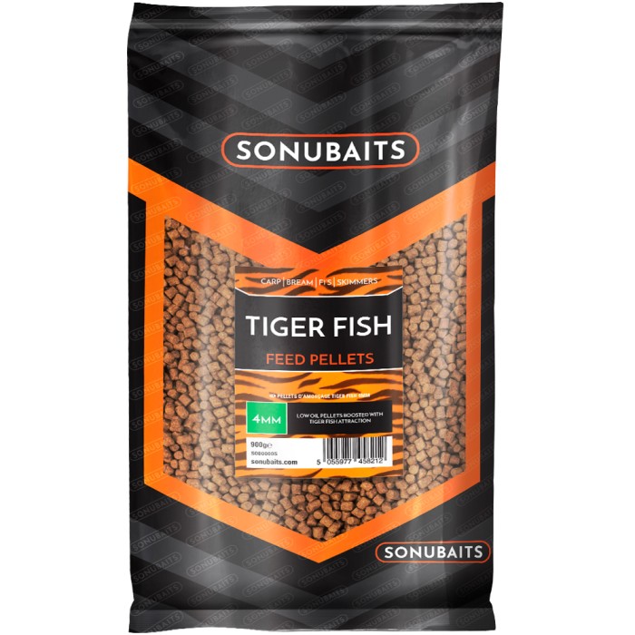 SonuBaits Feed Pellets Tiger Fish 4mm