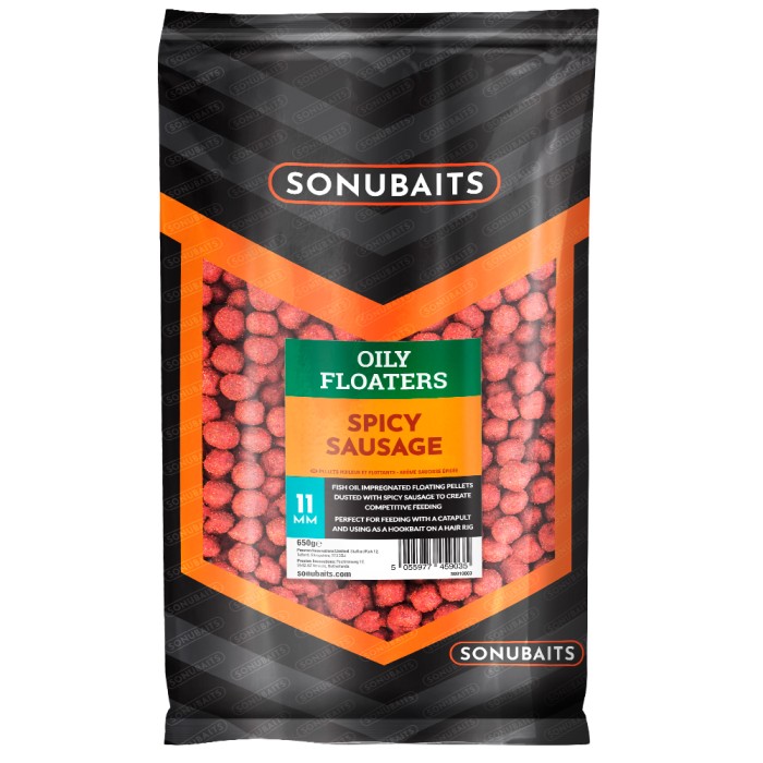 Sonubaits Oily Floaters Spicy Sausage 11mm