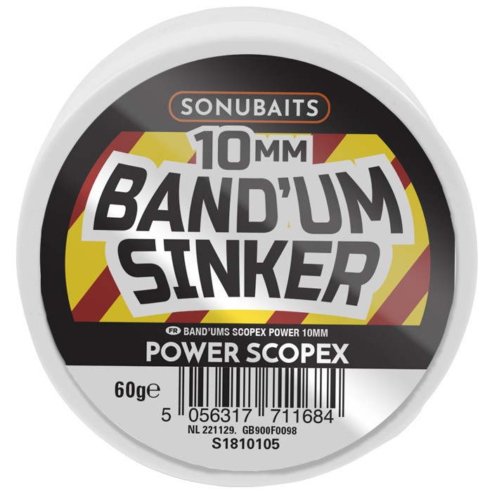 Sonubaits Power Scopex Band'um Sinkers 10mm