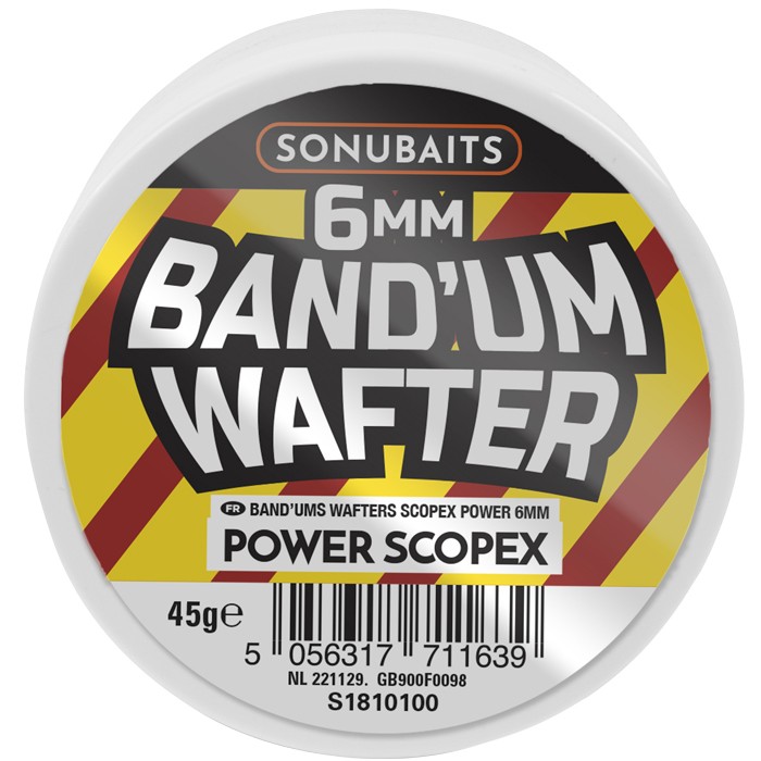Sonubaits Power Scopex Band'um Wafters 6mm