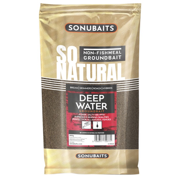 Sonubaits So Natural Deep Water Fishing Groundbait 900g