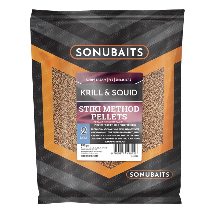 Sonubaits Stiki Method Pellets Krill & Squid