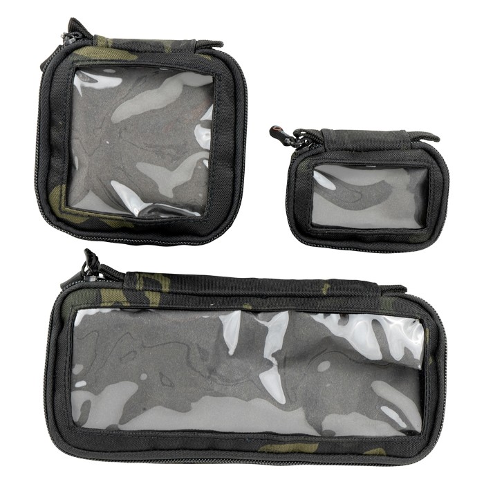 Speero Black Camo Clear View Pouches Kit