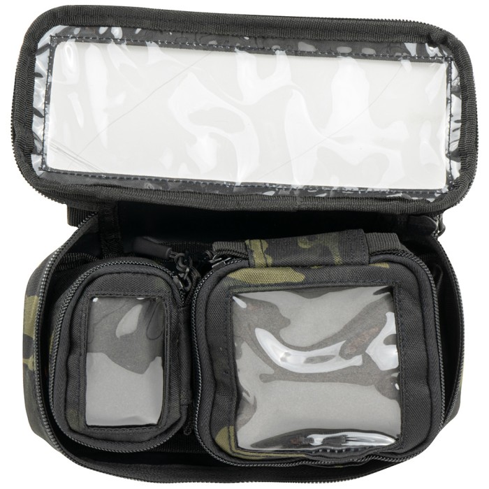 Speero Black Camo Clear View Pouches Kit 4