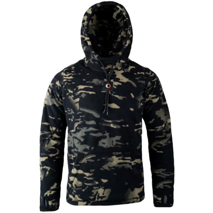 Speero Fleece Hoodie Gen 2 - Black Camo 2