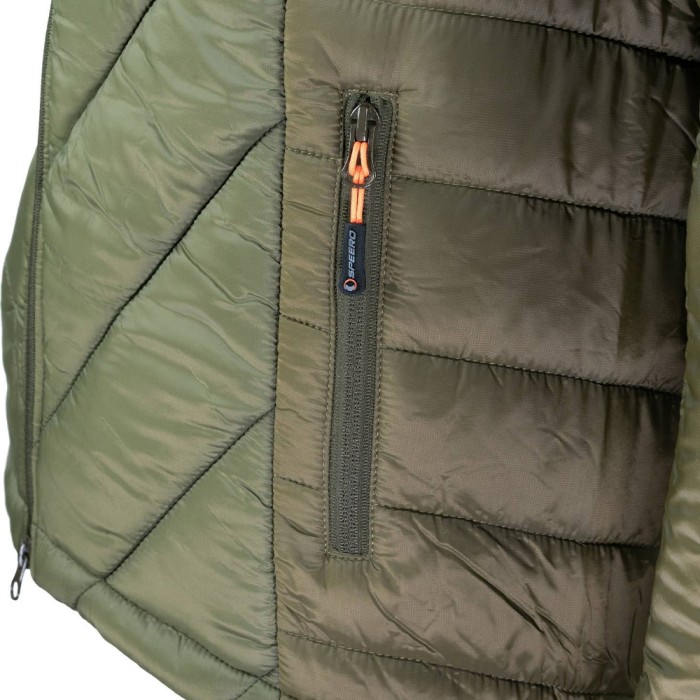 Speero Polaris Green Jacket Close Up 1