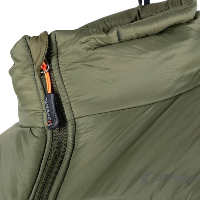 Speero Polaris Green Jacket Close Up 2