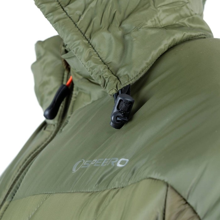 Speero Polaris Green Jacket Close Up 5