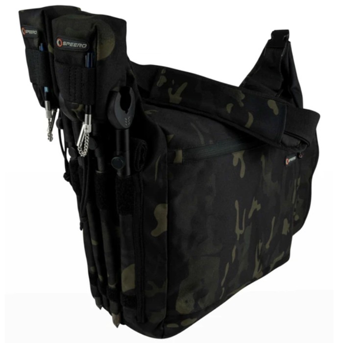 Speero Session Shoulder Bag - Black Camo 1