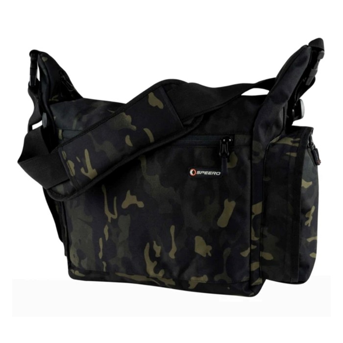 Speero Session Shoulder Bag - Black Camo