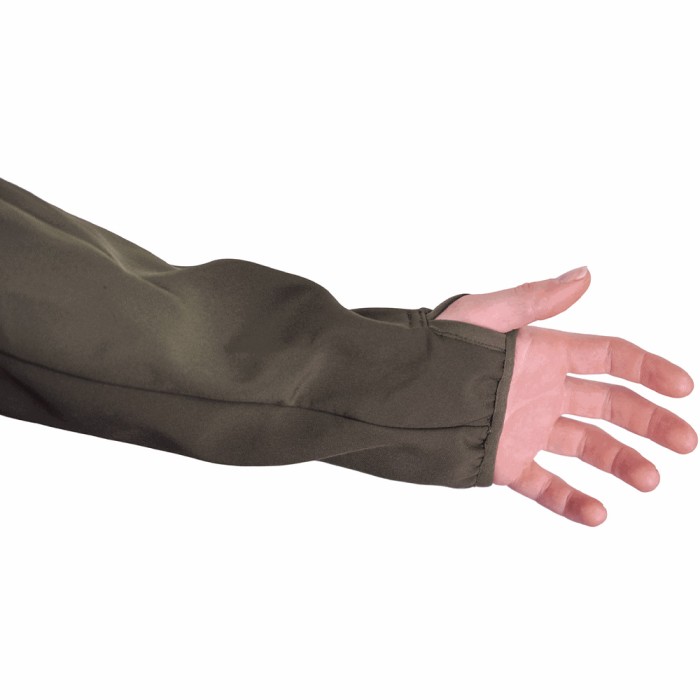 Speero Vega Green Hoodie Close Up 3