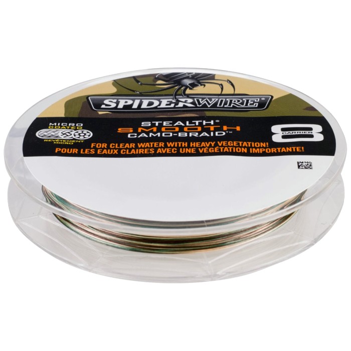 Spiderwire Stealth Smooth 8 Camo Braid Spool