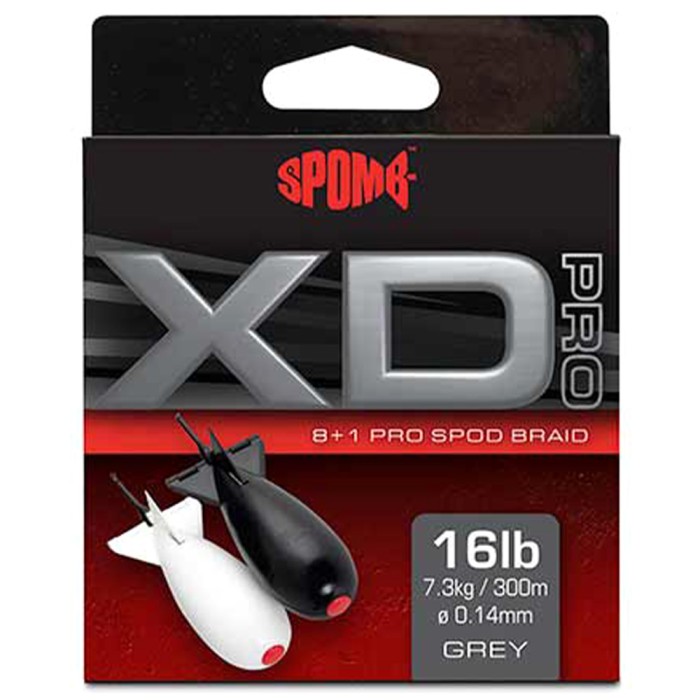 Spomb XD Pro Grey 8+1 Braid 300m 1