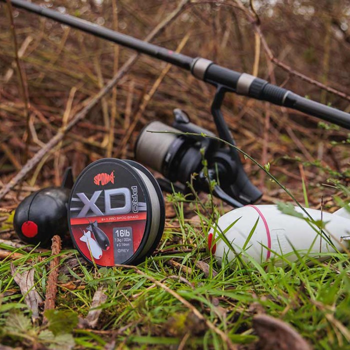 Spomb XD Pro Grey 8+1 Braid 300m 3