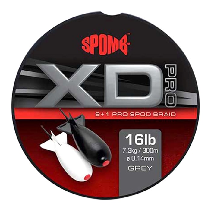 Spomb XD Pro Grey 8+1 Braid 300m