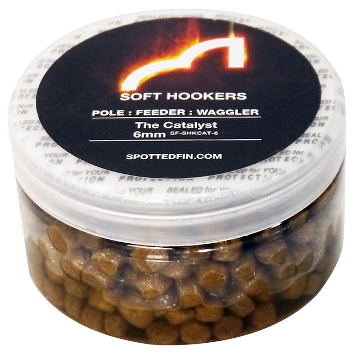 Spotted Fin Catalyst Soft Hook Pellets 80g 6mm