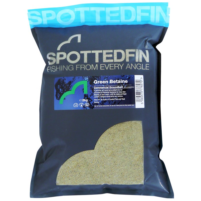 Spotted Fin Commercial Green Betaine Groundbait 2kg