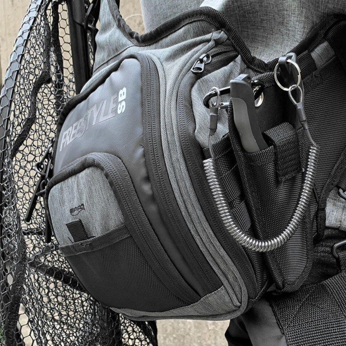 Spro Freestyle Fishing Shoulder Bag V2 In Use 1