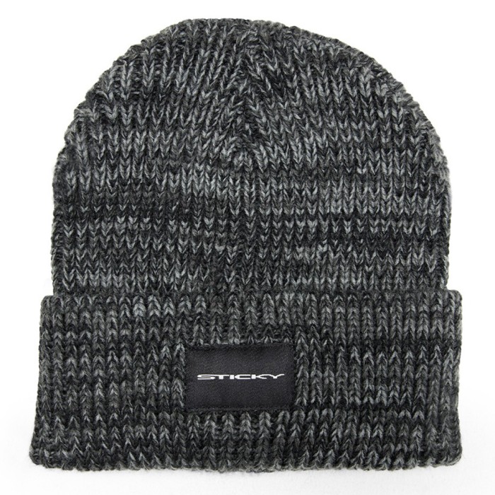 Sticky Baits Black Fleck Fishing Beanie