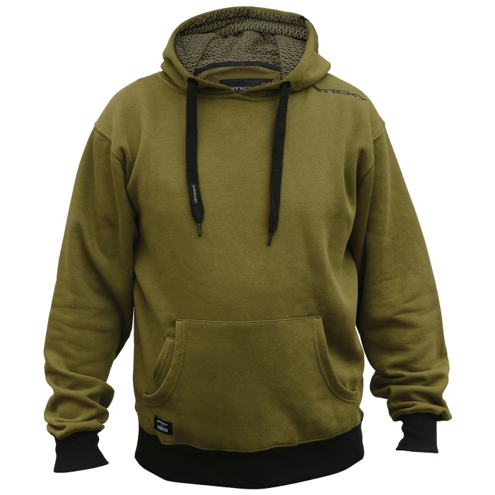 Sticky Baits Green Hoody Front