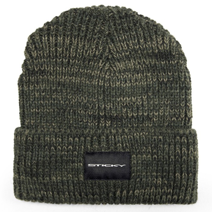 Sticky Baits Olive Fleck Fishing Beanie