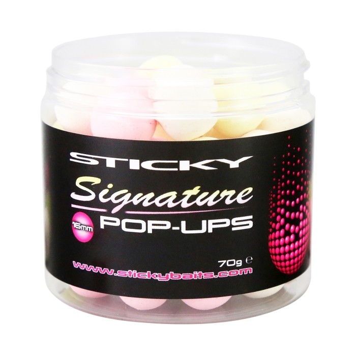 Sticky Baits Signature Pop-Ups Mixed Colour
