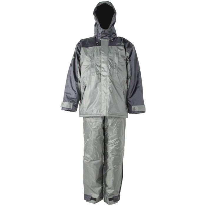 Stillwater Green Drytherm Suit 2 Piece with closed hood peak