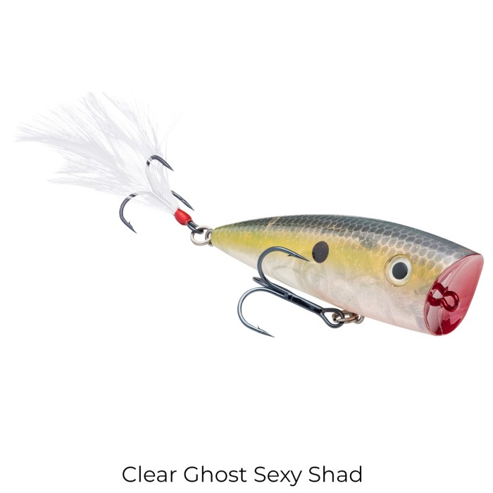 Strike King KVD Splash Lures 7cm Clear Ghost Sexy Shad