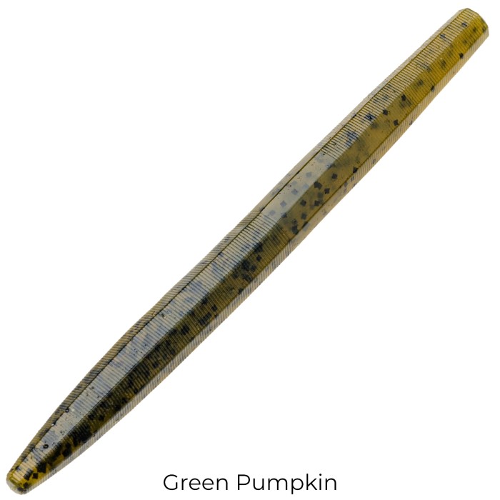 Strike King Ocho Lures 10cm Green Pumpkin