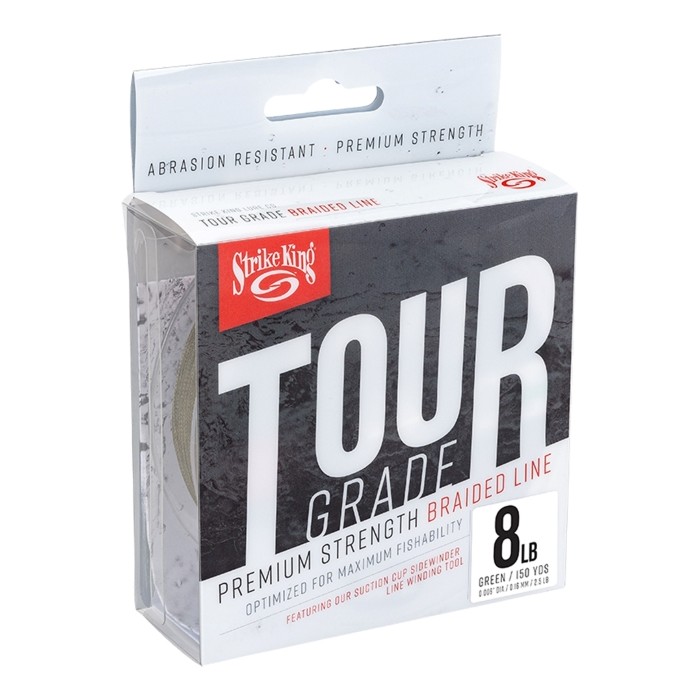 Strike King Tour Grade Braid Green 150yds 8lb