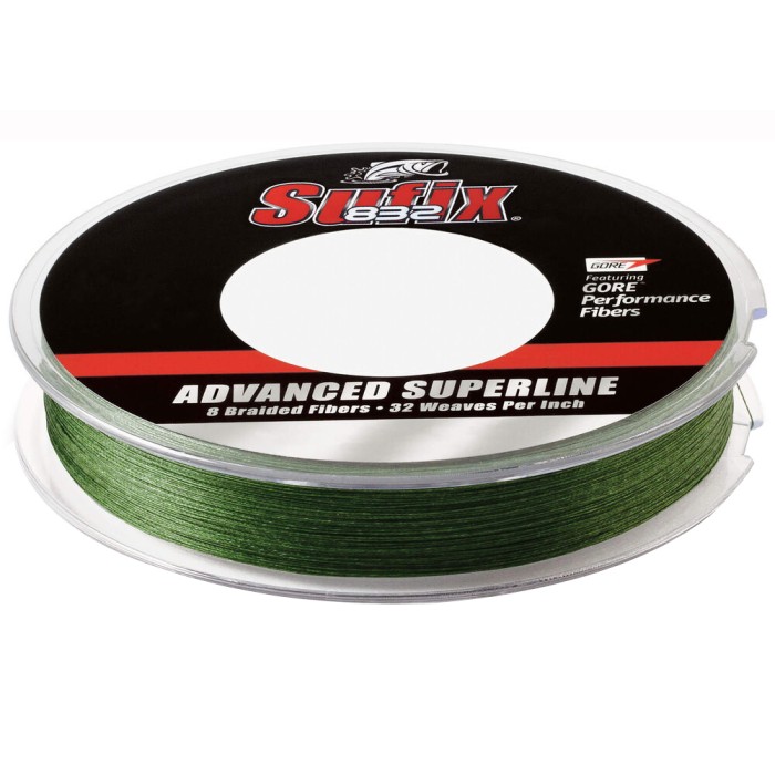 Sufix 832 Advanced Superline Braid Lo-Vis Green 250m