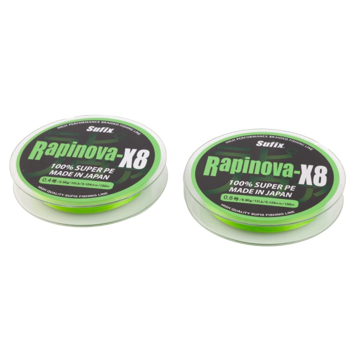 Sufix Rapinova X8 Lemon Green 150m 2