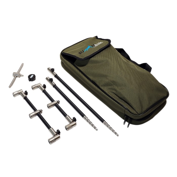 Summit Tackle Black Aluminium & Stainless D-Bit Buzz Bar Kit