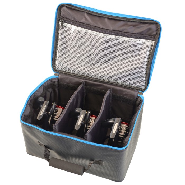 Sunset RS Competition Reel Bag Open