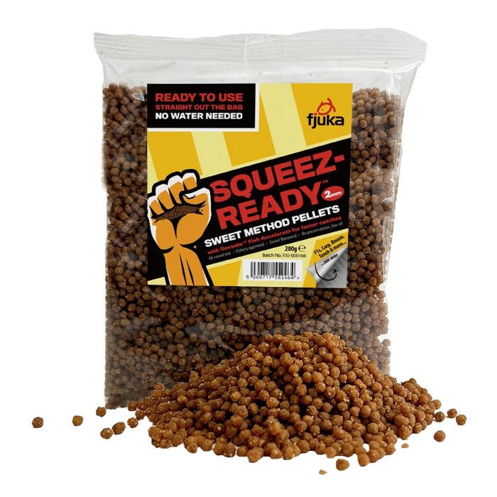 Fjuka Squeez-Ready Sweet Method Pellets 2mm