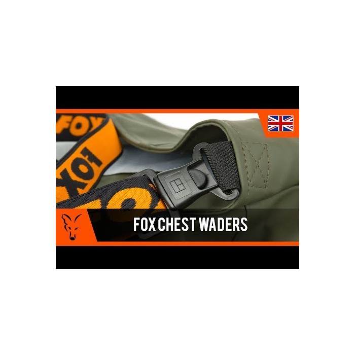 ***CARP FISHING TV*** FOX CHEST WADERS