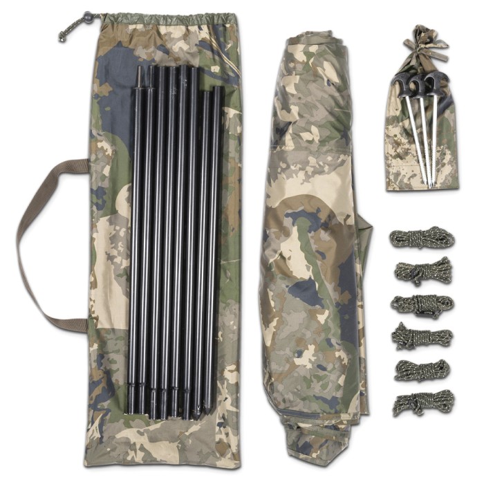 Nash Bank Life Camo Multi Tarp 1