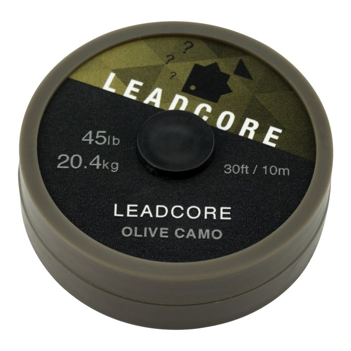 Thinking Anglers 10m Leadcore 45lb Olive Camo