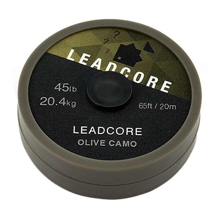 Thinking Anglers 20m Leadcore 45lb Olive Camo