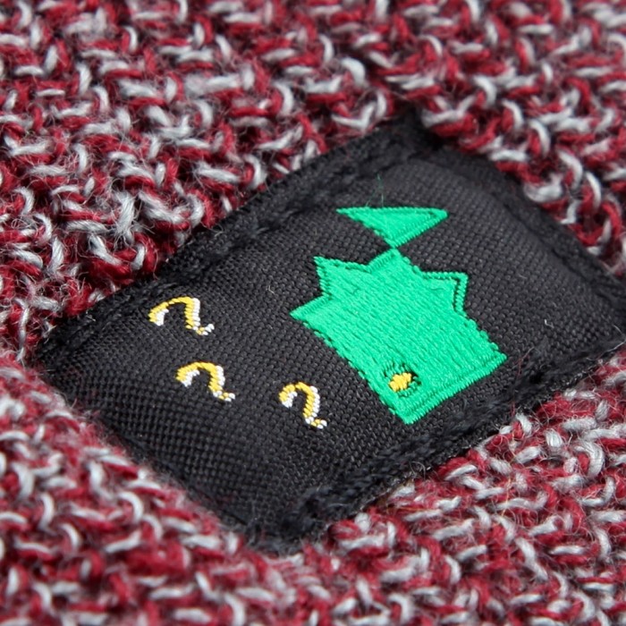 Thinking Anglers Heather Burgundy Beanie 3