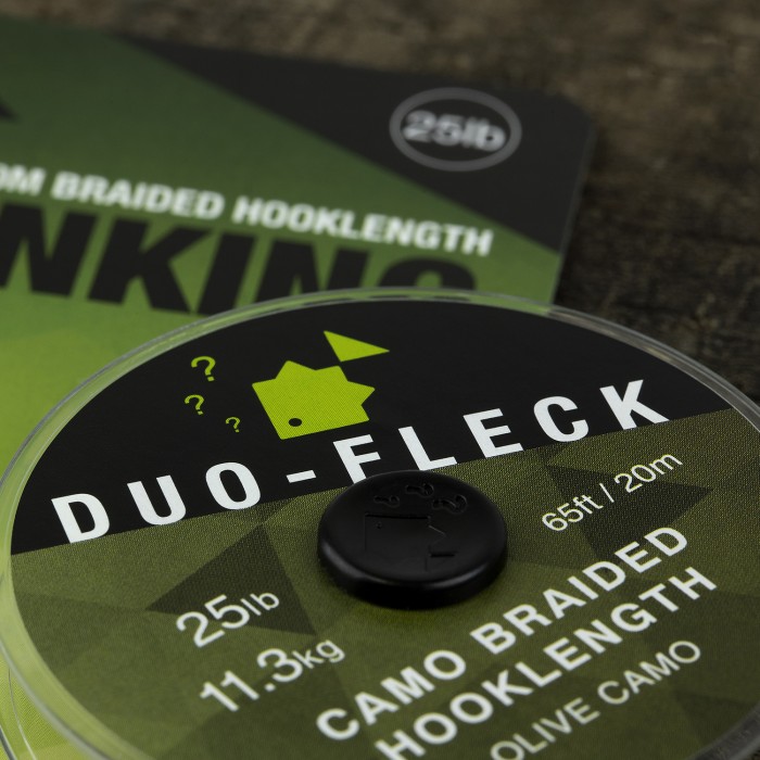 Thinking Anglers Duo-Fleck Camo Braided Hooklength 1