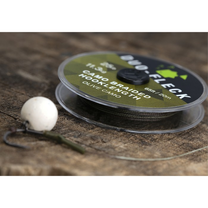 Thinking Anglers Duo-Fleck Camo Braided Hooklength 3