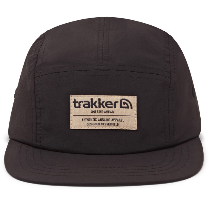 Trakker 5 Panel Black Cap 1