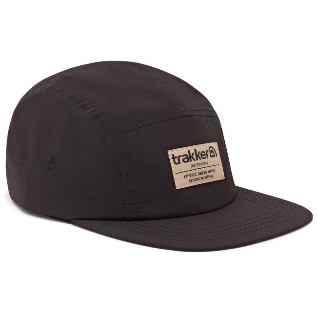 Trakker 5 Panel Black Cap