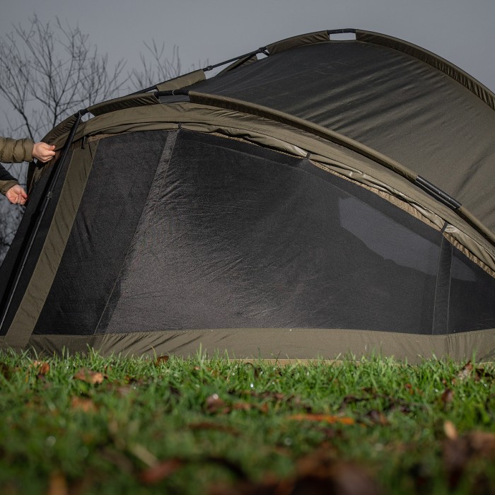 Trakker Armo V4 Plus Bivvy In Use 2
