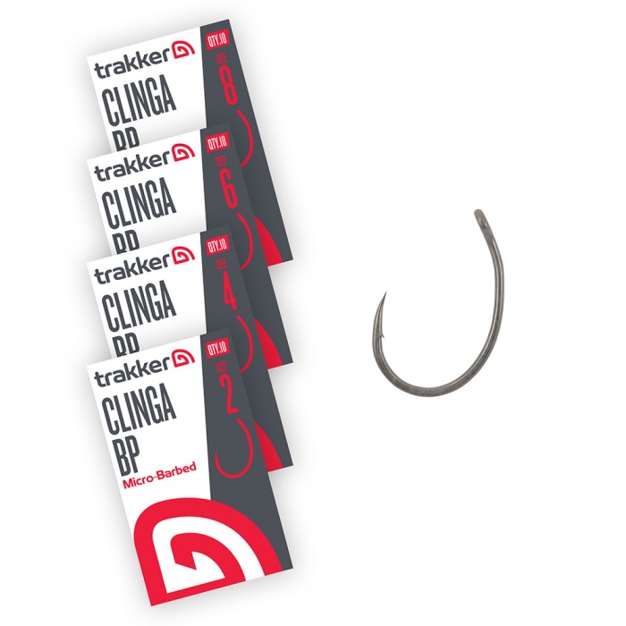 Trakker Clinga BP Fishing Hooks Micro Barbed Sizes